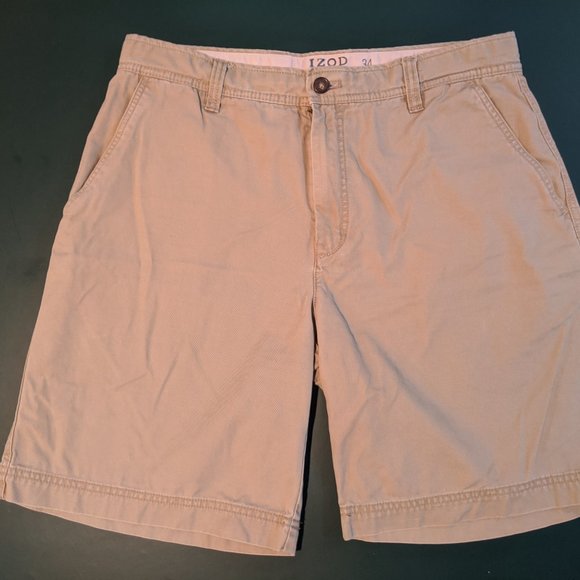 IZOD Saltwater Chino Shorts - Picture 1 of 3
